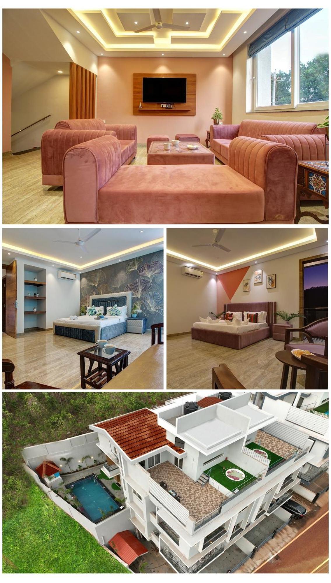 Euphoria Luxury Villa - 5Bhk - Private Pool - Jacuzzi, Baga Zewnętrze zdjęcie